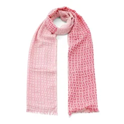 Hemisphere Tuch aus Kaschmir & Seide pink Kaschmirschal