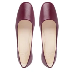 Henry Stevens Ballerinas Audrey B bordeaux Ballerinas