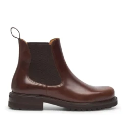 Henry Stevens Chelsea Boots Harry CB5 dunkel-braun Chelsea Boots