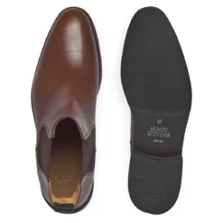Henry Stevens Chelsea Boots Marshall CB2 mittel-braun Chelsea Boots