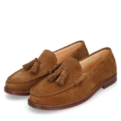 Henry Stevens Loafer Riley W TL cognac Loafer