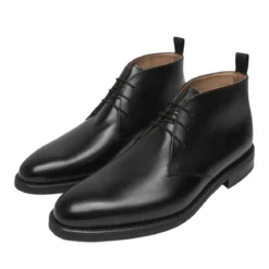 Henry Stevens Schnürboots Marshall GB2 schwarz Stiefel