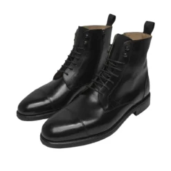 Henry Stevens Schnürboots Winston CDB2 schwarz Stiefel