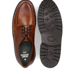 Henry Stevens Schnürer Harry N mittel-braun Schnürschuhe