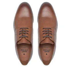 Henry Stevens Schnürer Wallace PD cognac Schnürschuhe