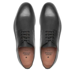 Henry Stevens Schnürer Wallace PD schwarz Schnürschuhe