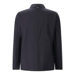 Herno Jacke aus Wollmix dunkelblau Übergangsjacke