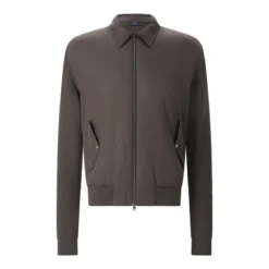 Herno Leichte Jacke aus Baumwolle braun Übergangsjacke
