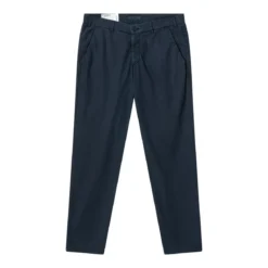 Hiltl Chinohose aus Baumwollmix blau Chino