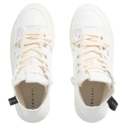 INUIKII DISTRESSED MATILDA White High-Top-Sneaker