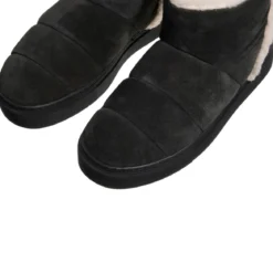 INUIKII Shearling Slipin Black Winterboots