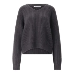 Iris von Arnim Pullover Gardenia aus Kaschmir Dunkelbraun Pullover