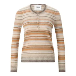 Isabel Marant Gestreifter Pullover Frederica beige Pullover