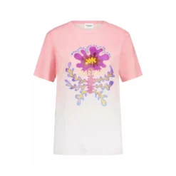 Isabel Marant T-Shirt Zewel mit Print Rosa T-Shirt