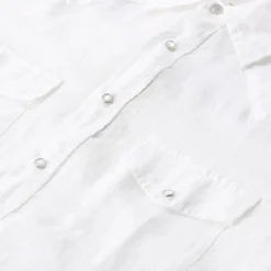 Jacob Cohen Hemd aus Leinen Resort Collection weiß Hemd
