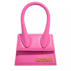 Jacquemus Le Chiquito Neon Pink Mikrotasche