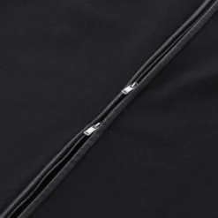 Jil Sander Midirock aus Wolle Schwarz Midirock