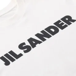 Jil Sander White Cotton Crew Neck T-Shirt White T-Shirt