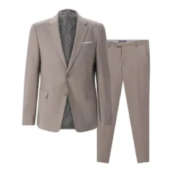 JOOP! Zweiteiliger Slim-Fit Anzug braun Hosenanzug