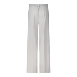 Jucca Straight-Leg Stoffhose grau Stoffhose