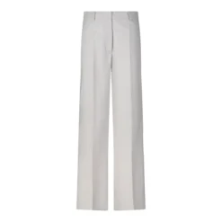 Jucca Straight-Leg Stoffhose grau Stoffhose
