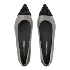 Kennel & Schmenger GRETA Samtz/Softlack schwarz/grigio Ballerinas