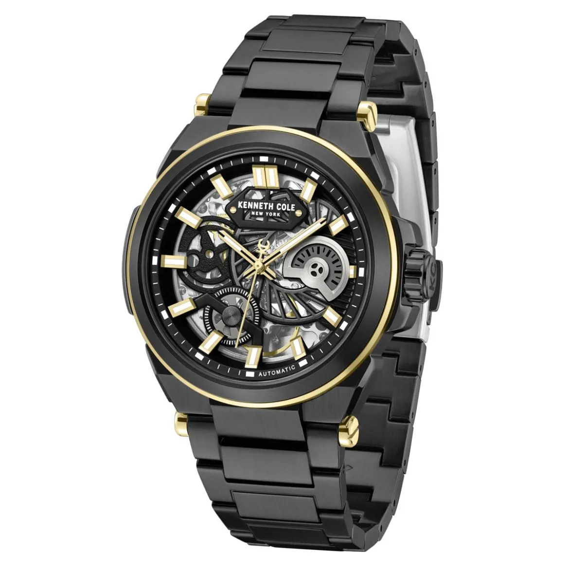 Kenneth Cole Automatikuhr Barclay schwarz Automatikuhr