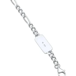 Kuzzoi Halskette Herren Ketten Set Figaro Venezia 925 Sil silber Mittellange Halskette