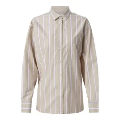 Lacoste Gestreifte Hemdbluse mehrfarbig Bluse