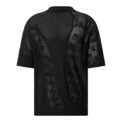 Lacoste Kurzarm-Hemd mit Logo braun Hemd