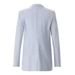Lardini Blazer aus Wolle, Seide & Leinen blau Blazer