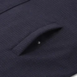 Lardini Daunenjacke mit Wolle & Kaschmir blau Daunenmantel