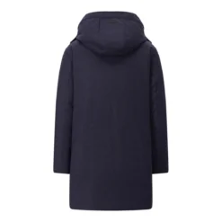 Lardini Daunenjacke mit Wolle & Kaschmir blau Daunenmantel