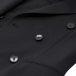 Lardini Zweireihiger Blazer schwarz