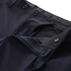 Lardini Zweiteiliger Anzug aus Schurwolle blau Hosenanzug