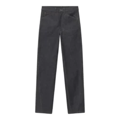 Lemaire Straight-Fit Jeans aus Baumwolle grau Stoffhose