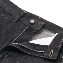 Lemaire Straight-Fit Jeans aus Baumwolle grau Stoffhose