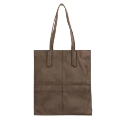 Liebeskind Berlin Amy Suede Vegan Neutral Grey Tote