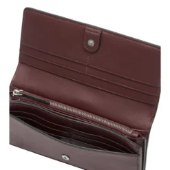 Liebeskind Berlin Ecom 511 Slam Vintage Goat Pomegranate Portemonnaie mit Zip-Around-Reißverschluss