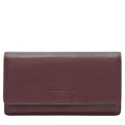 Liebeskind Berlin Ecom 511 Slam Vintage Goat Pomegranate Portemonnaie mit Zip-Around-Reißverschluss