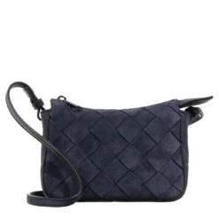 Liebeskind Berlin Sky Ii Woven Promo Suede + Tokyo Sheep Peacoat Crossbody Bag