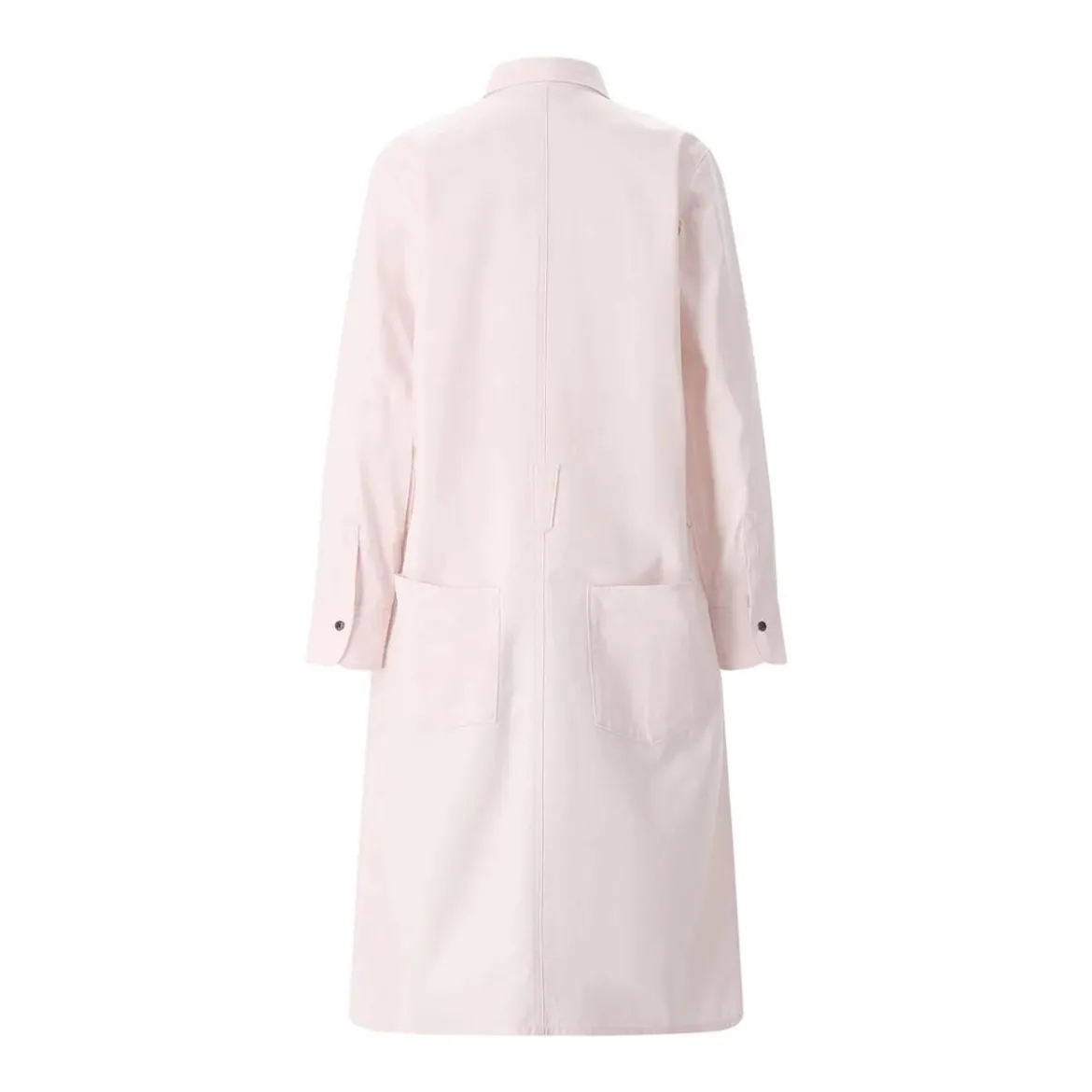 Lis Lareida Blusenkleid in Midi-Länge pink Hemdblusenkleid