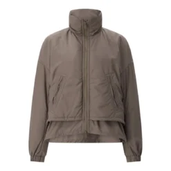 Lis Lareida Jacke mit Stehkragen braun Übergangsjacke