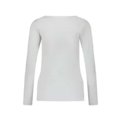 Lis Lareida Langarmshirt Wendy aus Baumwolle weiß Longsleeve
