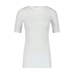 Lis Lareida T-Shirt Mara aus Baumwolle weiß T-Shirt