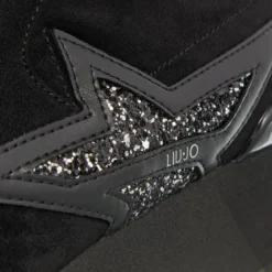 LIU JO Dreamy Black Slip-On-Sneaker