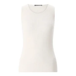 Luisa Cerano Geripptes Top weiß Top