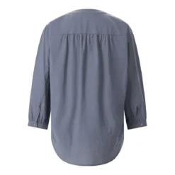 Luisa Cerano Hemdbluse aus Baumwolle blau Bluse