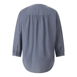 Luisa Cerano Hemdbluse aus Baumwolle blau Bluse