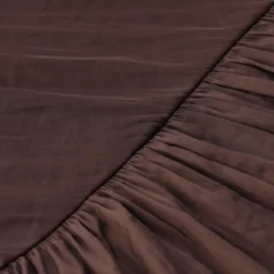 Luisa Cerano Midikleid aus Satin braun Maxikleid